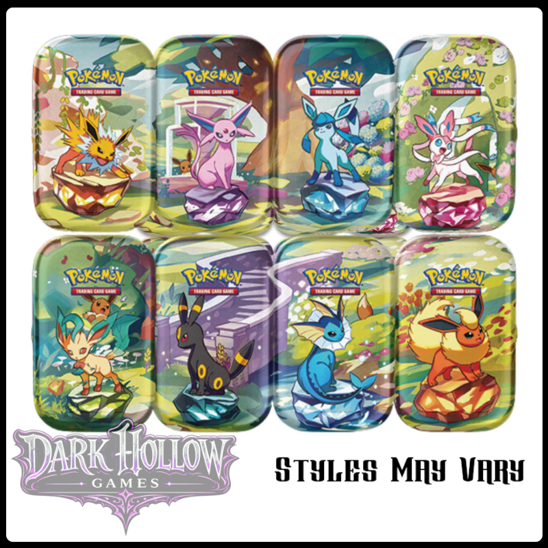 Prismatic Evolutions Mini Tin