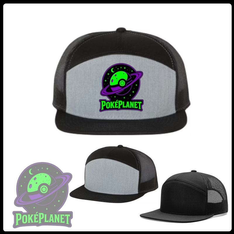 Pokeplanet 7 panel Hat